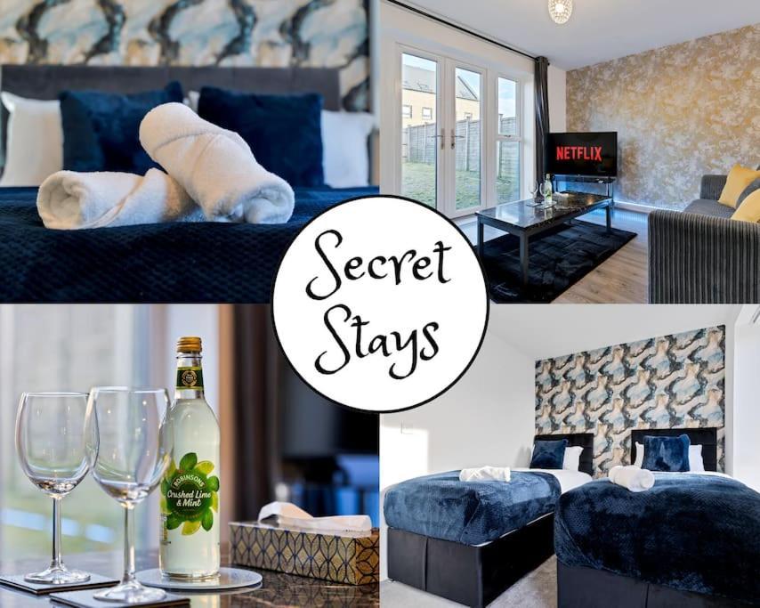 Luxury Birmingham City Centre Townhouse With Free Parking - Sleeps 4 - Perfect For Contractors, Business Travellers, Families And Other Groups - Near Bullring, Newstreet, Selfridges, Nec, Nia & Birmingham Airport Eksteriør billede