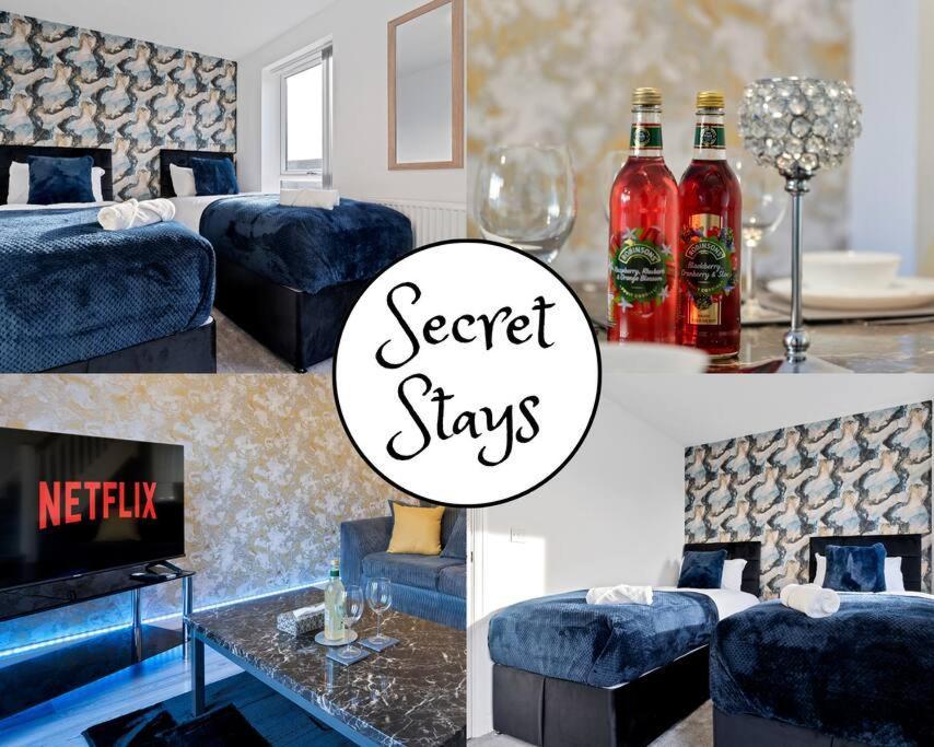 Luxury Birmingham City Centre Townhouse With Free Parking - Sleeps 4 - Perfect For Contractors, Business Travellers, Families And Other Groups - Near Bullring, Newstreet, Selfridges, Nec, Nia & Birmingham Airport Eksteriør billede